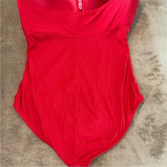❤️Matilda Jane - Red Poolside Party One Piece Swimsuit - XL - Picture 4 of 10